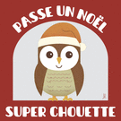 Passe un Noël Chouette avec un Hibou Festif